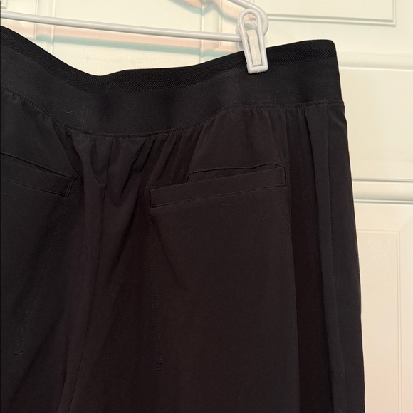 Athleta pinnacle high rise trouser Elegant Black Wide-Leg Trousers - Picture 6 of 6